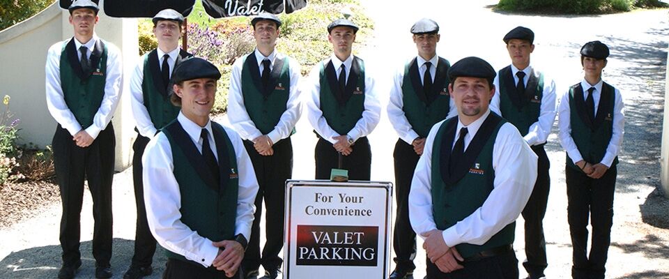 Peninsula Parking team at a Bay Area venue.